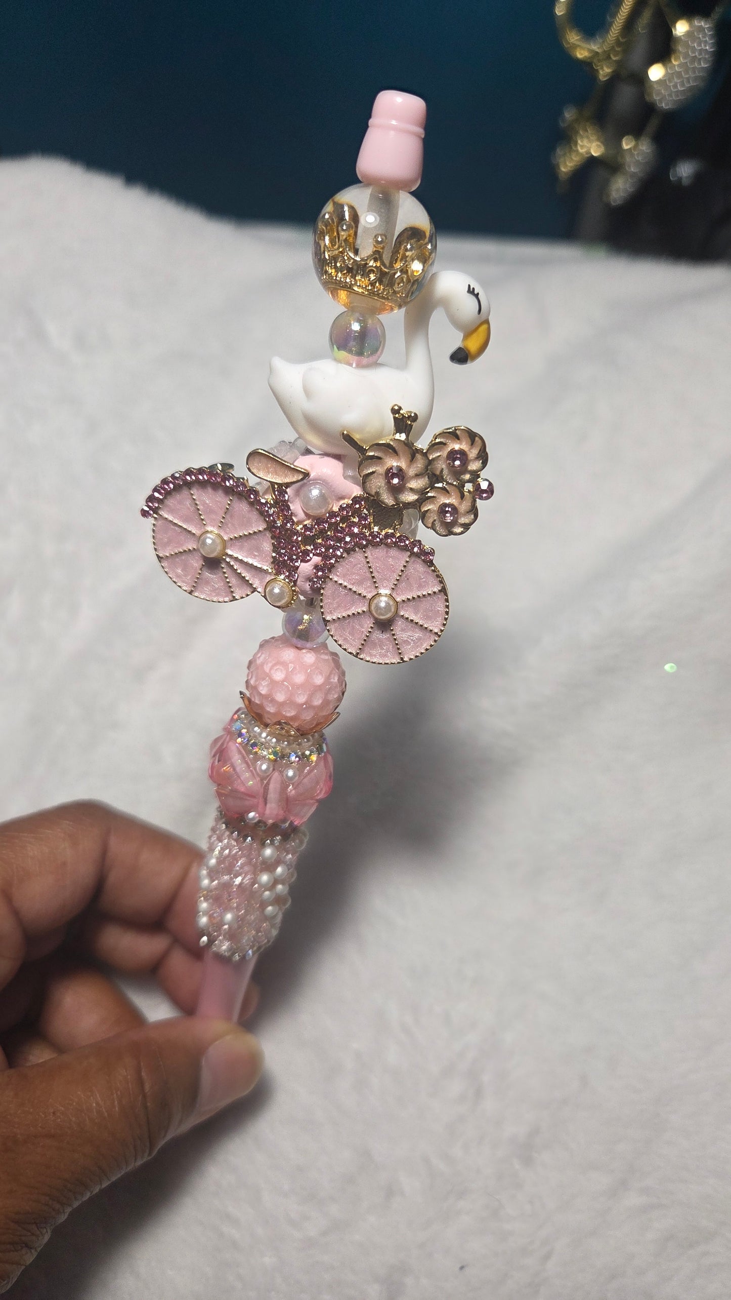 Biking Buddies Beaded Pen