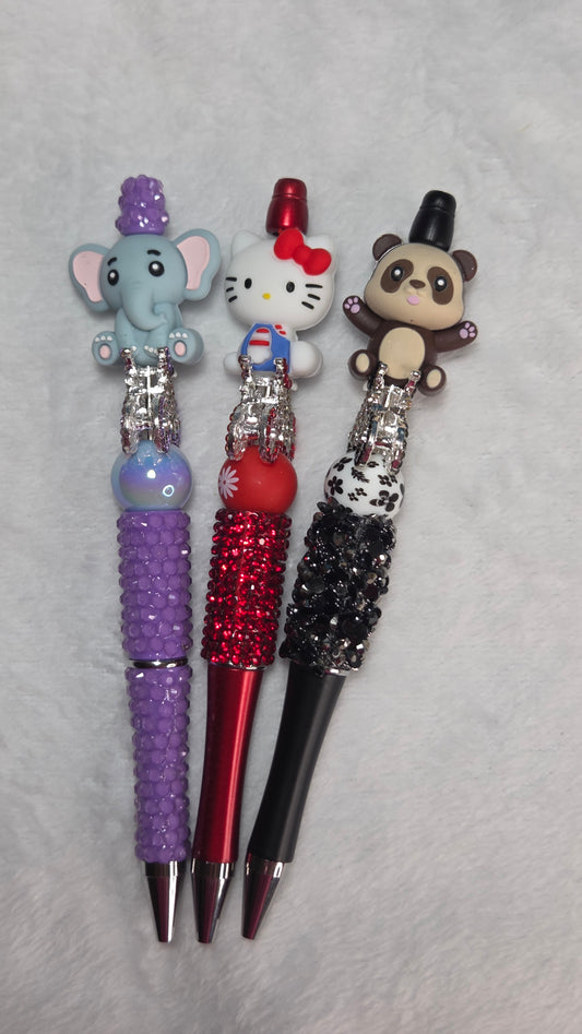 Biking Buddies Beaded Pen