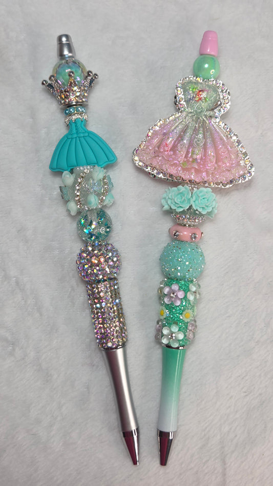 Dance of the Flowers Beaded Pen