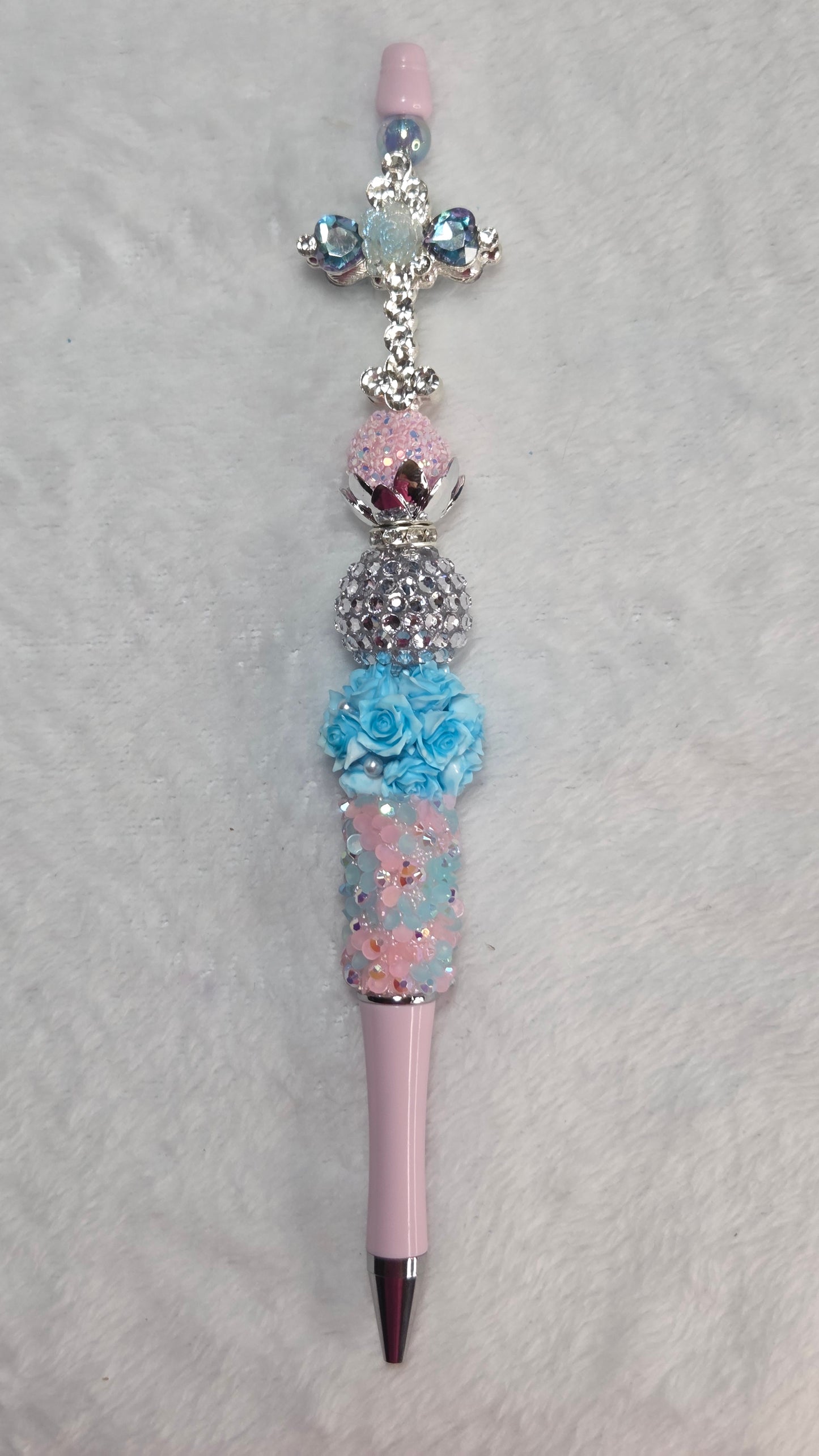 Crosses of Faith Beaded Pen