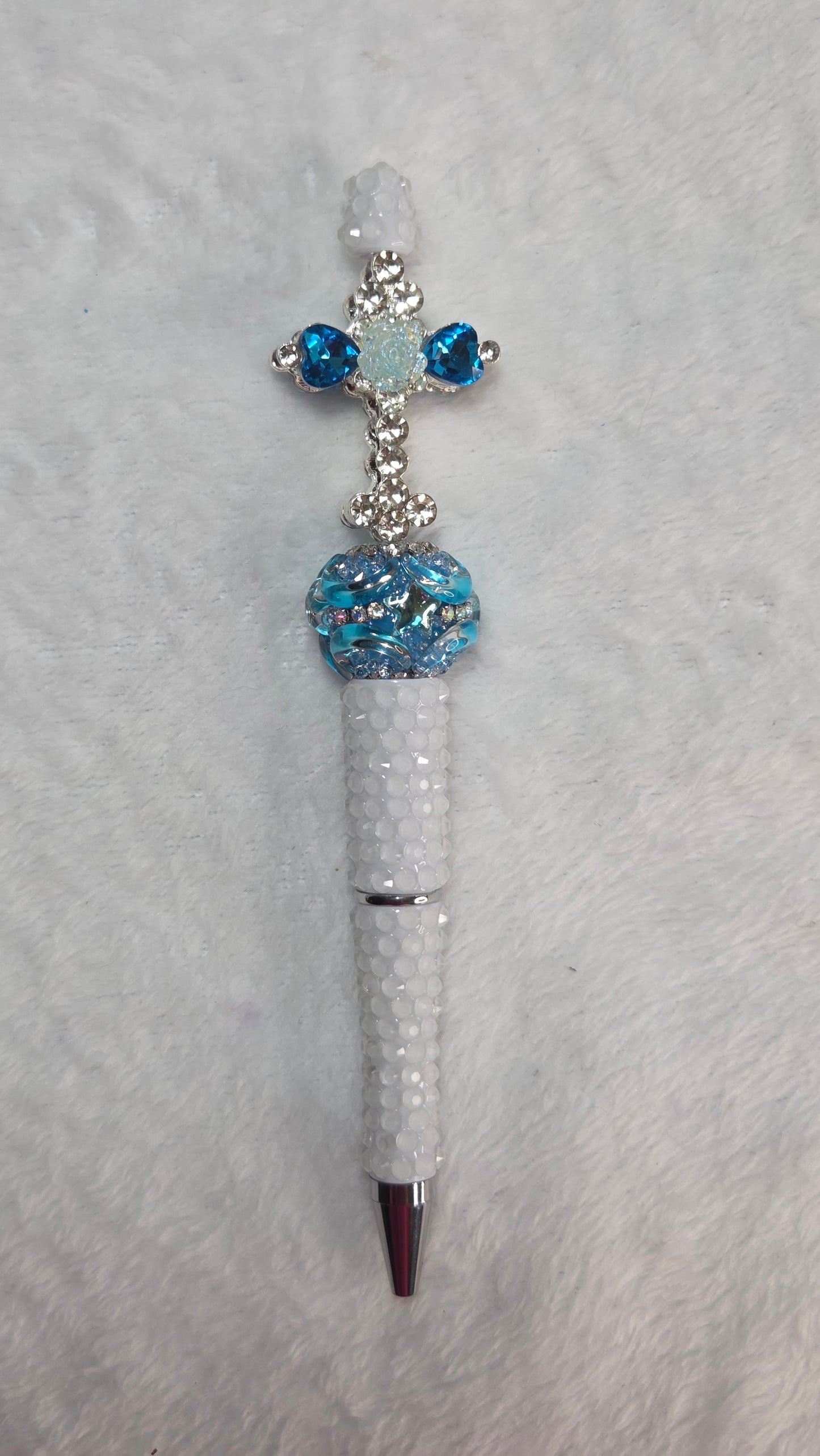 Crosses of Faith Beaded Pen