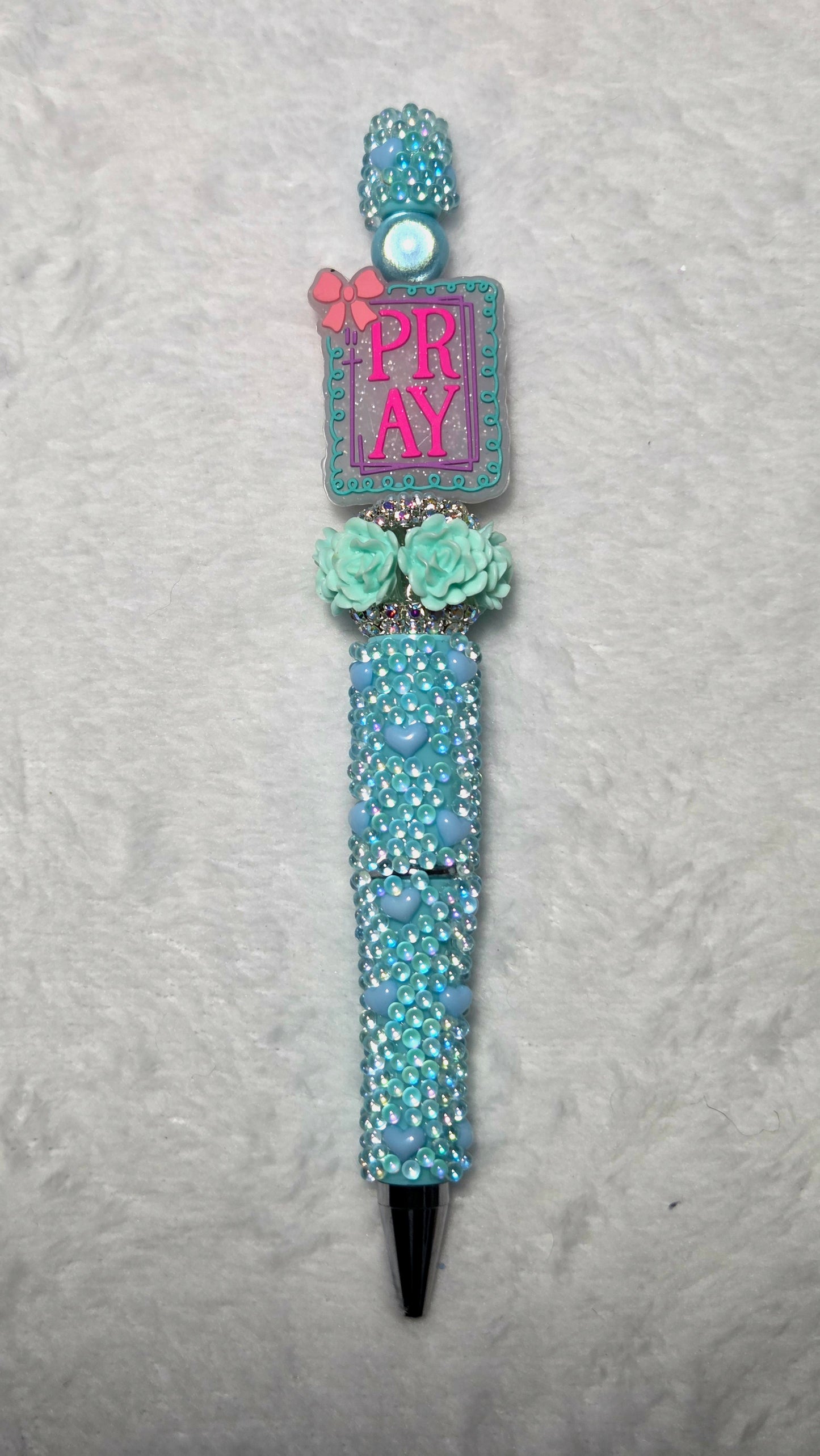 Let Us Pray Beaded Pen